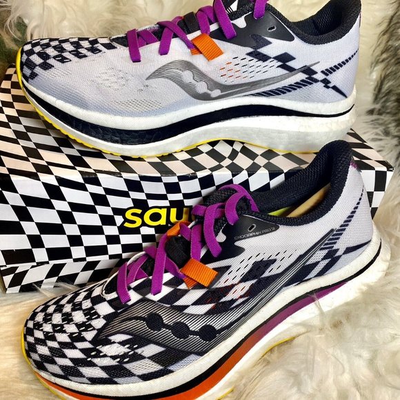 Saucony Endorphin PRO 2 Women's Running Shoes Sz 8 Reverie Noir NEW - Picture 10 of 11